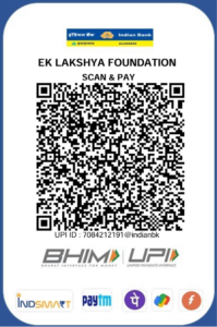 Ek Lakshya Foundation Scanner Qr upi for online payment